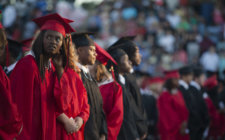 Opelika High School graduation 2013